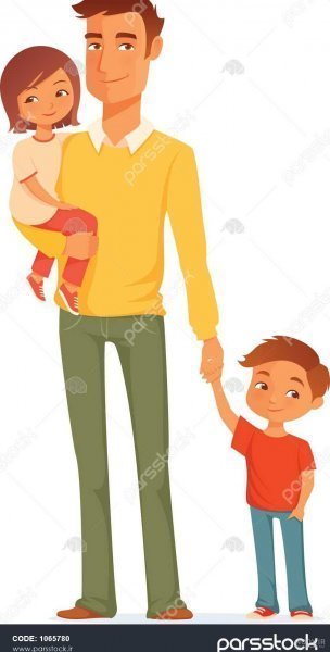 عکس پدر دختری فانتزی