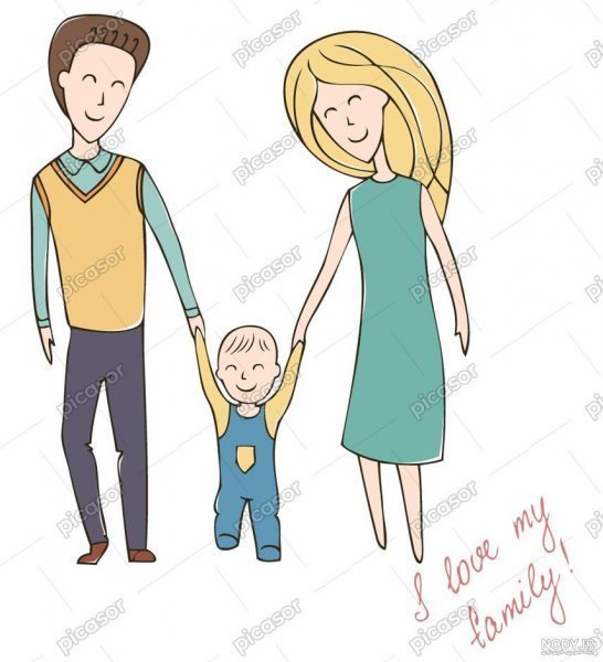 عکس پدر دختری فانتزی