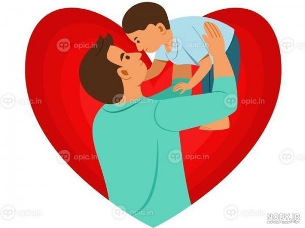 عکس پدر دختری فانتزی