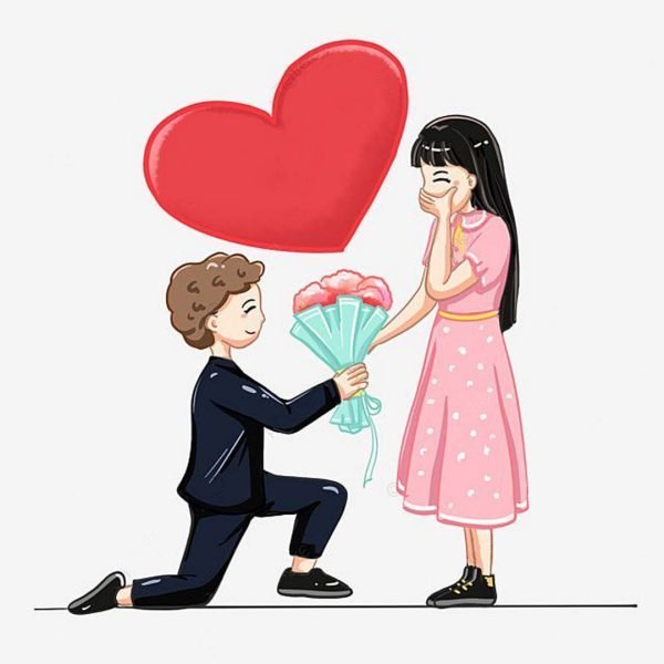 عکس های عاشقانه کارتونی برای پروفایل