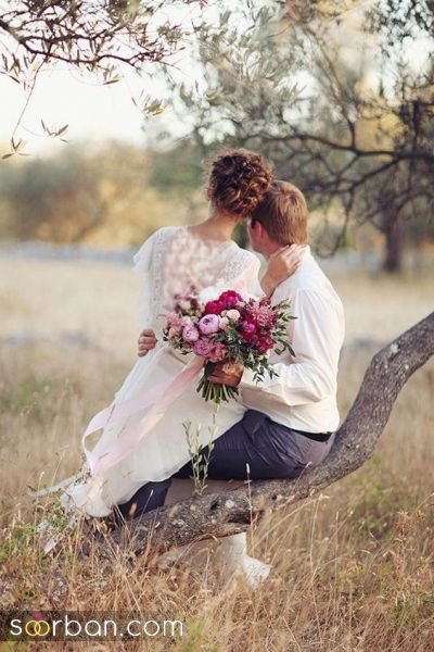 عکس عروس و داماد در تالار