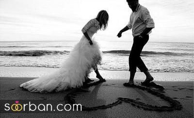 عکس عروس و داماد در تالار