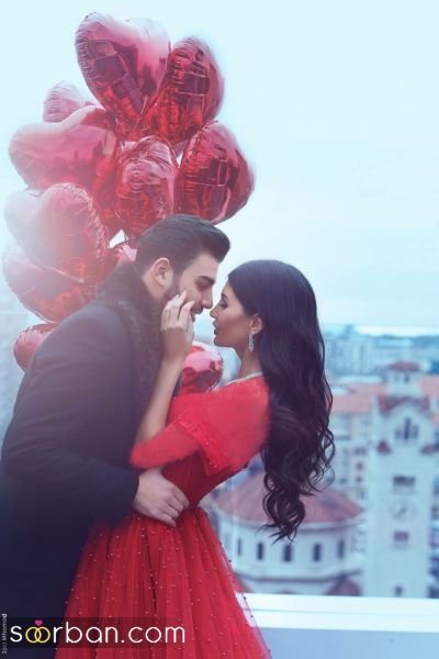 عکس عروس و داماد در تالار