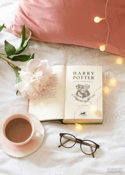  عکس فنجان قهوه و دفتر و خودکار برای پروفایل گوشی