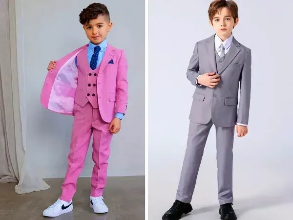  عکس پسر بچه با کت و شلوار و کراوات