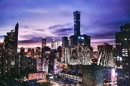 عکس شهر مدرن