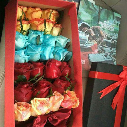  عکس گل های رز آبی خوشگل برای پروفایل