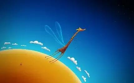  عکس زرافه با کیفیت بالا