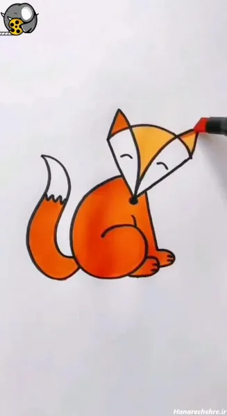  عکس نقاشی روباه