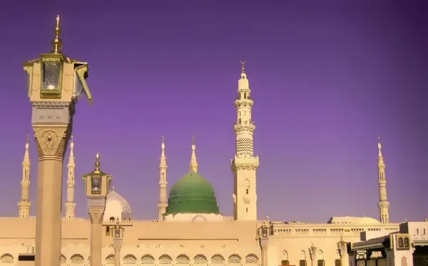 بک گراند مسجد النبی برای گوشی