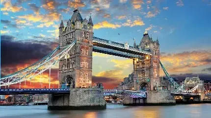  عکس پس زمینه پل برج شهر لندن