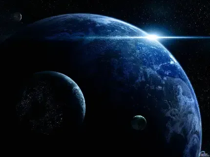  بک گراند کره زمین برای لپ تاپ
