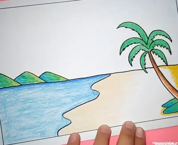  عکس ساحل کارتونی