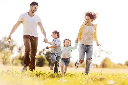  عکس فانتزی خانواده شاد