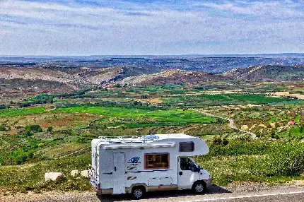  عکس کمپر مسافرتی