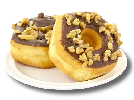  عکس دونات شکلاتی
