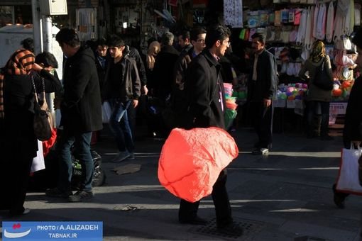 عکس چهارشنبه سوری ترقه