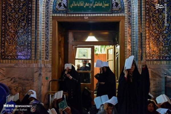  عکس مراسم شب قدر