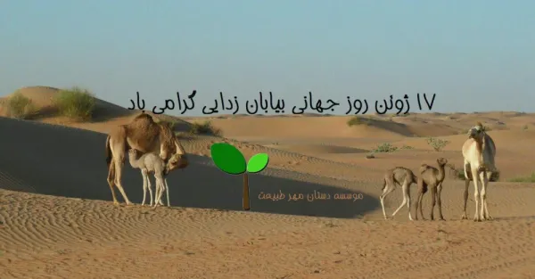  عکس روز بیابان زدایی برای اینستاگرام