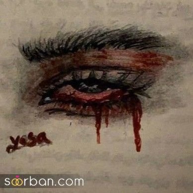  نقاشی خفن ترسناک دخترانه