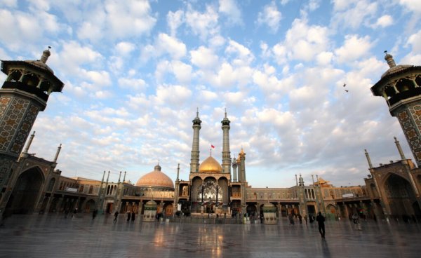  عکس حرم حضرت معصومه برای استوری