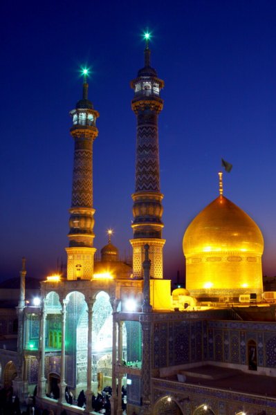  عکس حرم حضرت معصومه برای استوری
