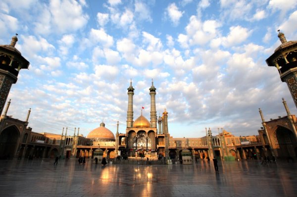  عکس حرم حضرت معصومه برای استوری