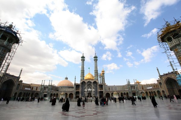  عکس حرم حضرت معصومه برای استوری