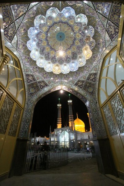  عکس حرم حضرت معصومه برای پروفایل