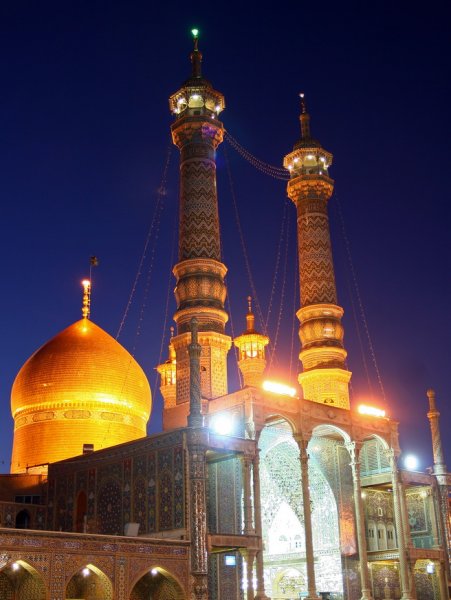  عکس حرم حضرت معصومه برای پروفایل