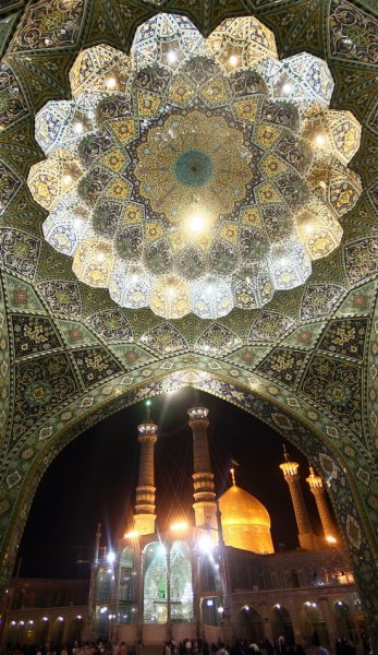  عکس حرم حضرت معصومه برای پروفایل
