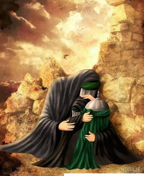  عکس پروفایل حضرت زینب و امام حسین