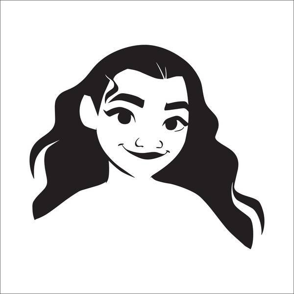  عکس موانا برای نقاشی