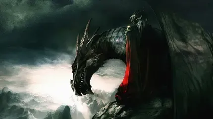  عکس نقاشی اژدها ترسناک