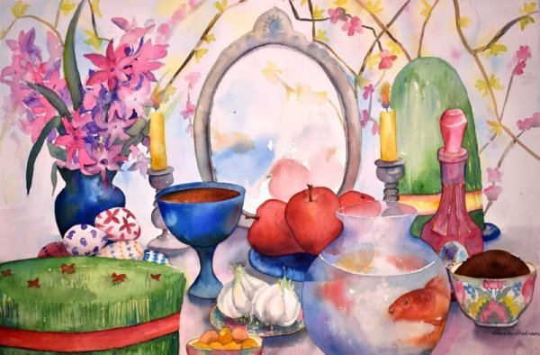  عکس نقاشی تحویل سال 1405