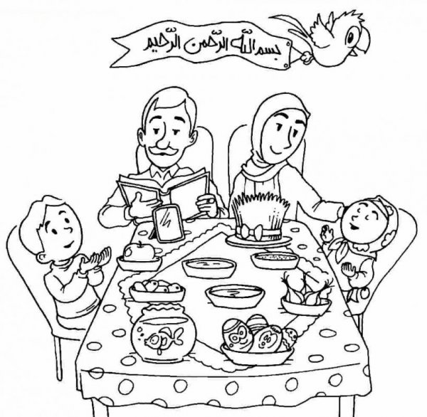 عکس نقاشی سبزه عید