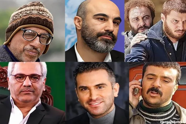  عکس بازیگران معروف مرد