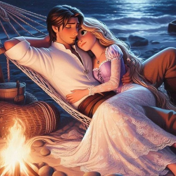  عکس راپونزل و یوجین برای پروفایل