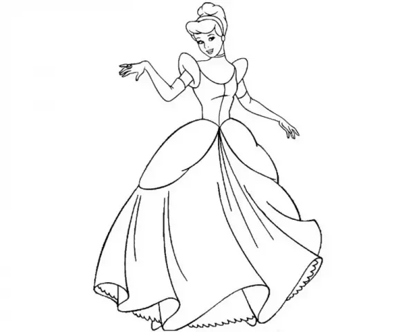  نقاشی سیندرلا آسان
