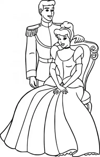  نقاشی سیندرلا آسان