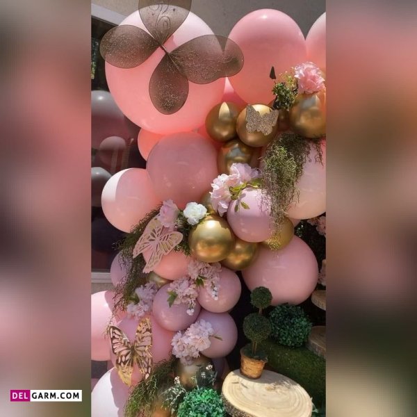 عکس بادکنک آرایی
