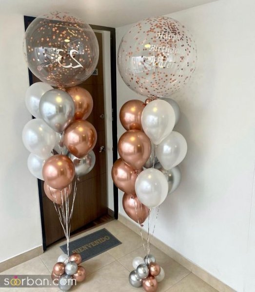 عکس بادکنک هلیومی برای تولد