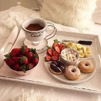  عکس صبحانه خوشمزه لاکچری