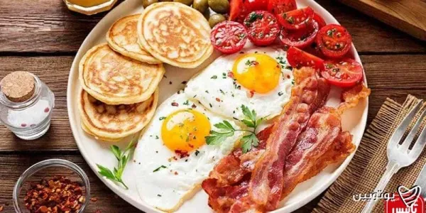  عکس صبحانه لاکچری خارجی