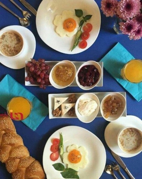  عکس صبحانه شیک برای مهمان