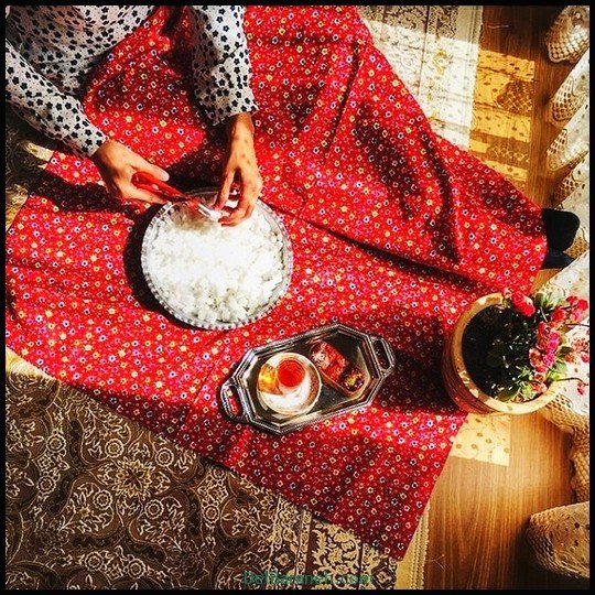  عکس سفره صبحانه قدیمی