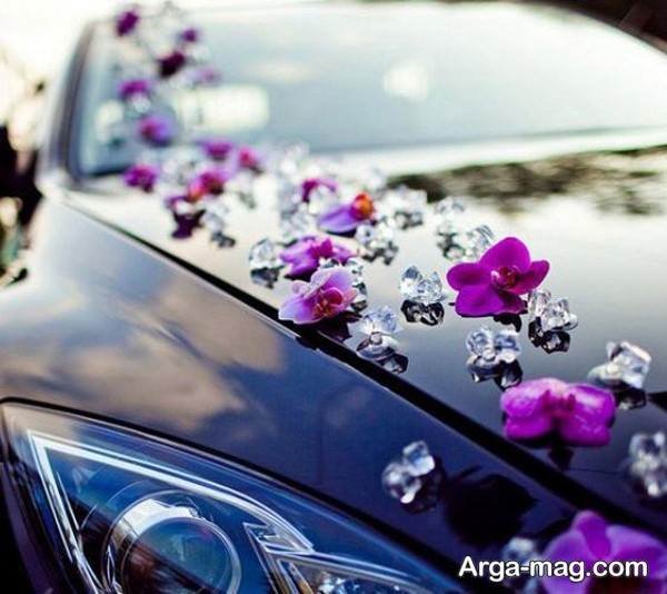  عکس تزیین ماشین عروس لاکچری