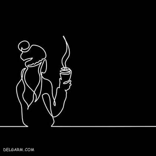 عکس پروفایل سیاه و سفید غمگین
