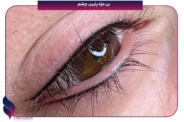  مدل تاتو خط چشم بن مژه