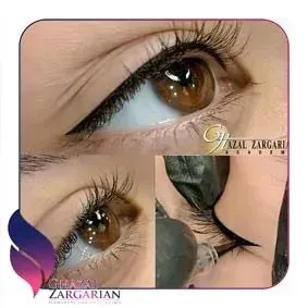  مدل تاتو خط چشم بن مژه